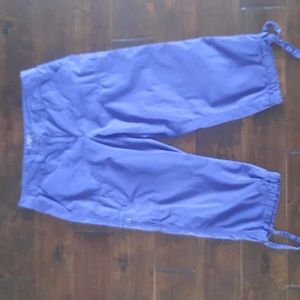 LOFT Original Crop Blue Capris